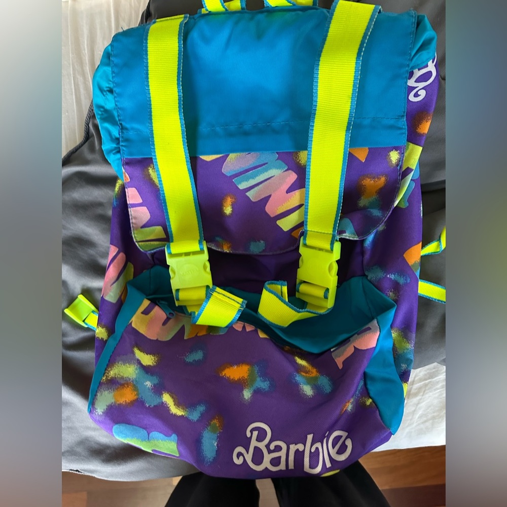 Super RARE retro Barbie backpack